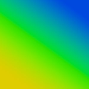 the colour green shown on the colour spectrum between blue and yellow
